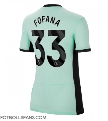 Chelsea Wesley Fofana #33 Replika Tredje Tröja Damer 2023-24 Kortärmad